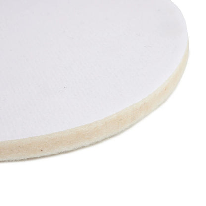 2 x Soft Wool Felt Cleaning Pad for Car Detailing Furniture and More