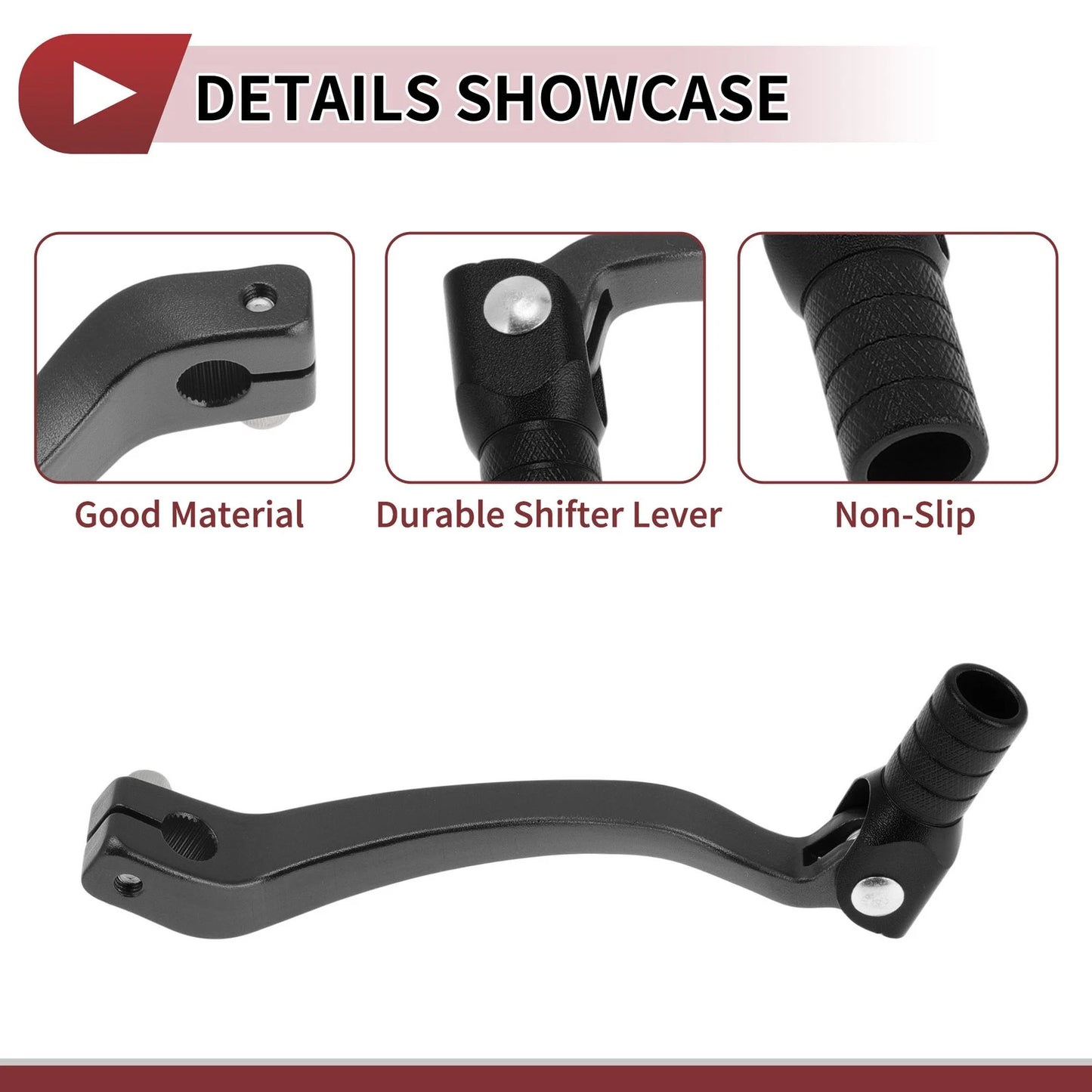 Shifter Lever Gear Folding for Kayo T6 Titanium Black