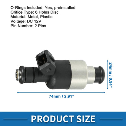 Fuel Injector 2.2L for Chevrolet Cavalier (1998 - 2000) 4 Pcs