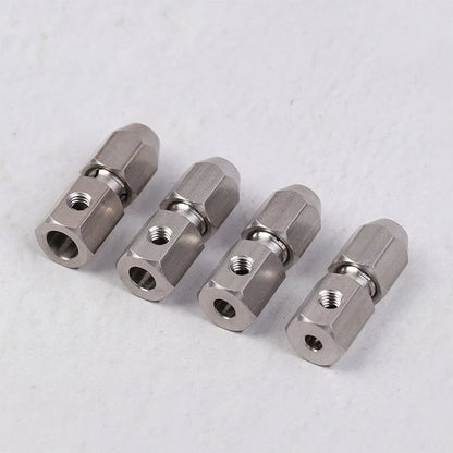 RC Boat Flexible Coupler 17mm Stainless Steel Motor to Drive Shaft