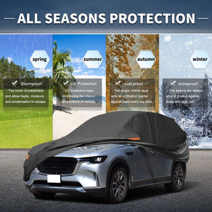 Waterproof 210D-PU Car Cover for Mazda CX-9 (2007-2023)