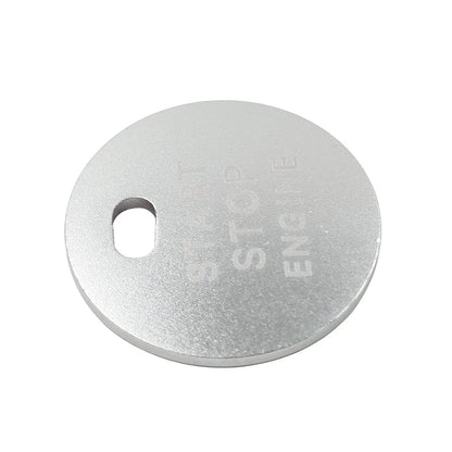 Silver Engine Start Push Button Cover Trim for Mazda 3 Axela 6 Atenza CX-5