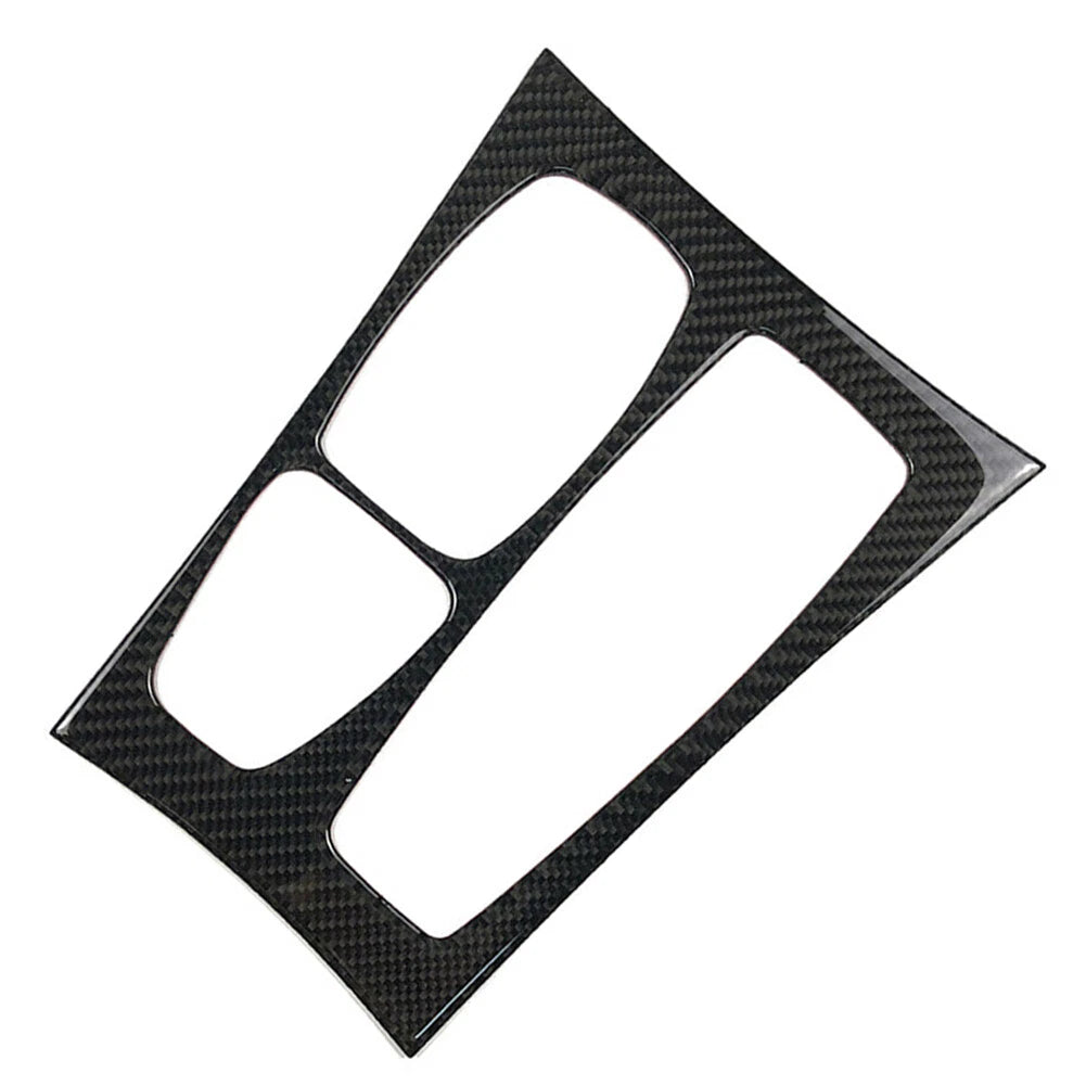 Carbon Fiber Black Gear Shift Box Trim for BMW E70 X5 E71 X6 (2008-2013)