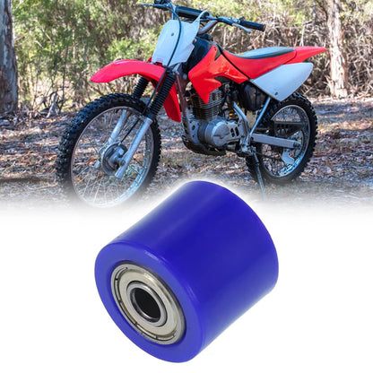 8mm Chain Pulley Roller Slider Guide for Motorcycle Street Bike ATVs Blue