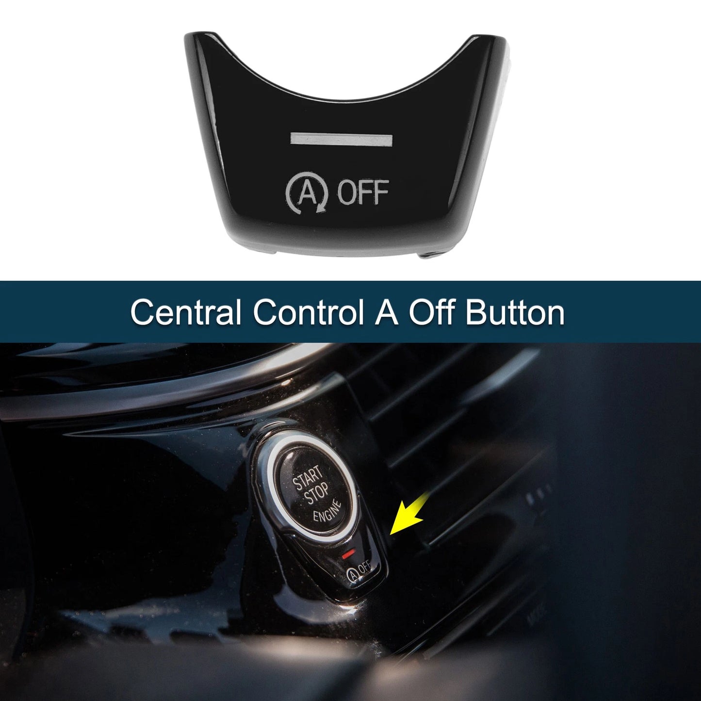 Central Control A Off Button for BMW 5 6 7 Series (F07 F10 F11 F06 F12 F13)