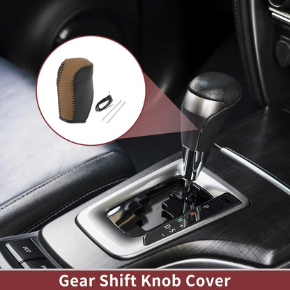 1 Pc Car Gear Shift Knob Cover for Toyota Corolla (2014–2018)