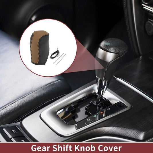 1 Pc Car Gear Shift Knob Cover for Toyota Corolla (2014–2018)