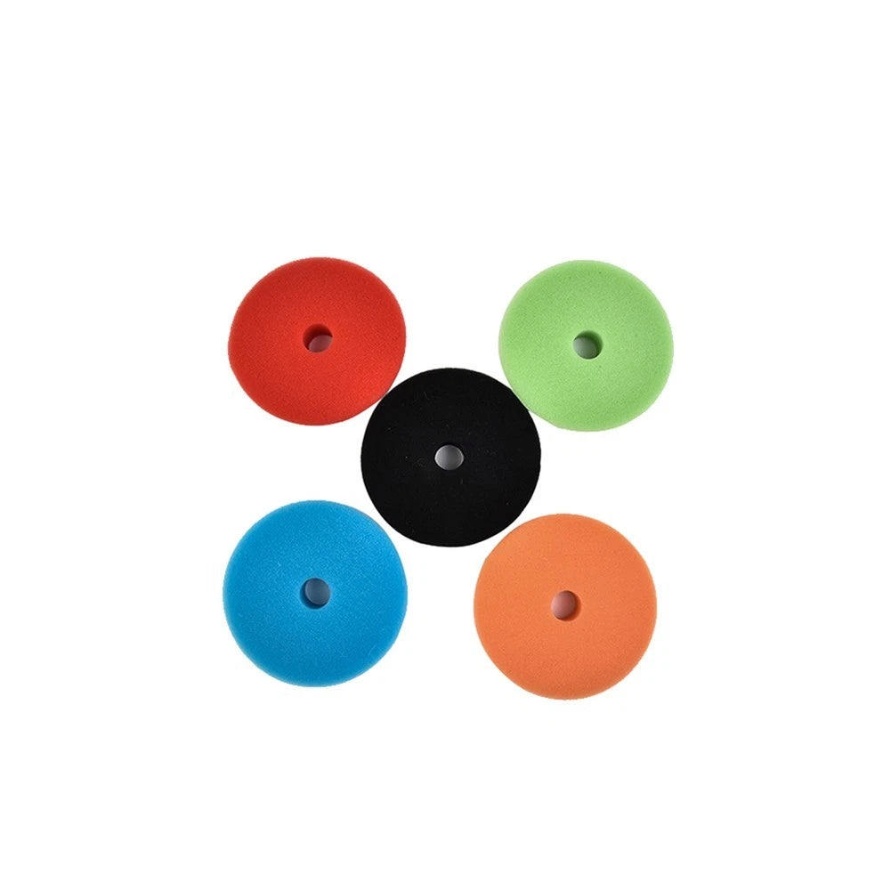 5Pcs 6 Sponge Polishing Waxing Buffer Pads Kit for Car Polisher