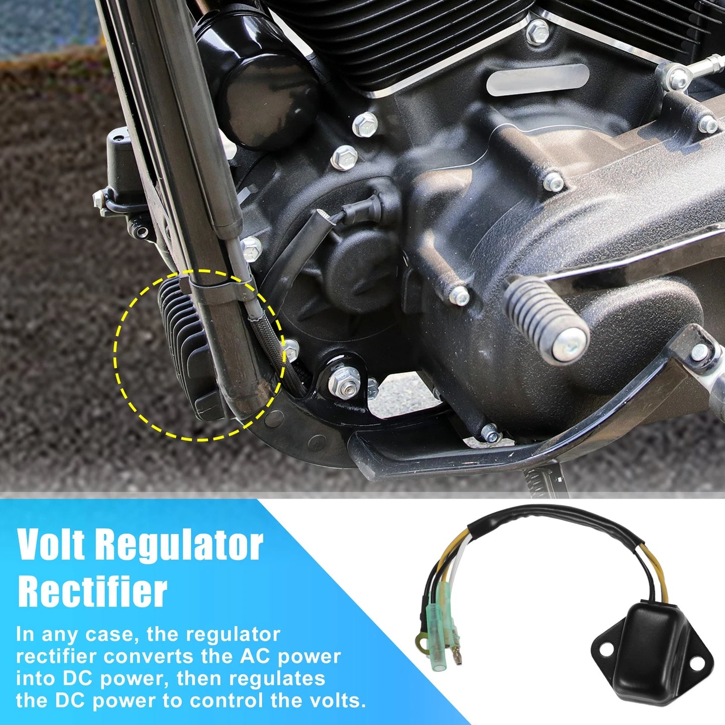 1 x Voltage Regulator Rectifier for Kawasaki 650 X-2