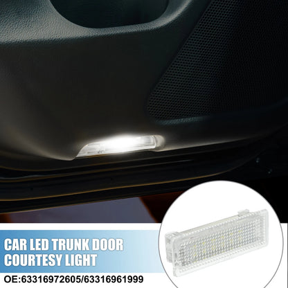 2 x Trunk Light Courtesy Footwell Lamps for BMW X3 (2011-2017), X5 (2007-2013)
