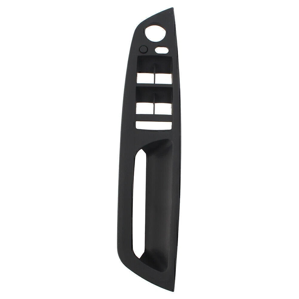 Inner Door Handle Trim Cover for BMW X5 X6 E70 RHD Matte Black (2007-2013)