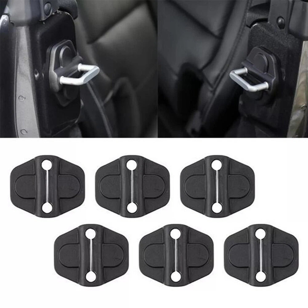 Door Lock Cover & Screw Protector Trim for Jeep Wrangler JL JT (2018-2024)