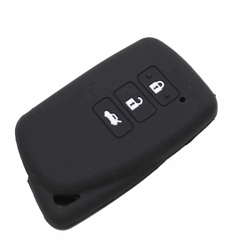 Black Silicone Remote Fob Key Cover Case Fit For Lexus ES GS250 350 450