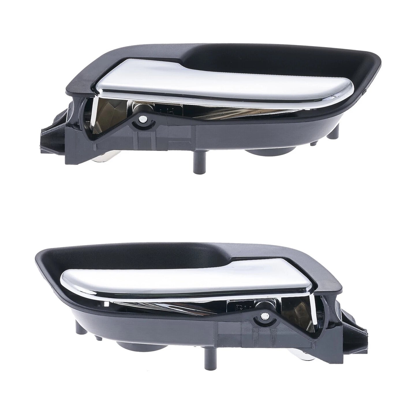 Door Handle Inner Set of 2 Chrome for Holden Barina (2011-2018)