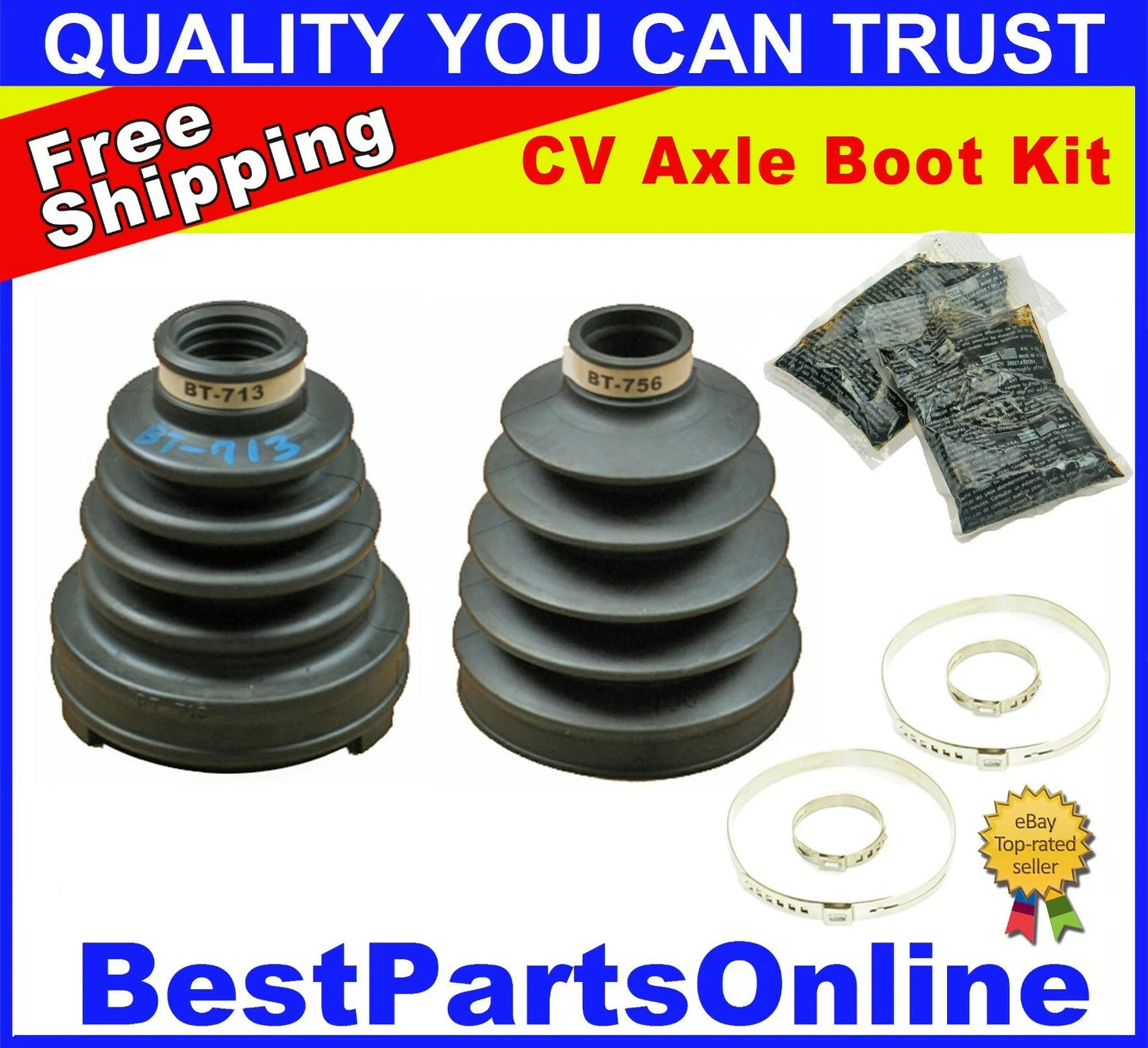 CV Axle Boot Repair Kit for Toyota Camry (2002-2003)