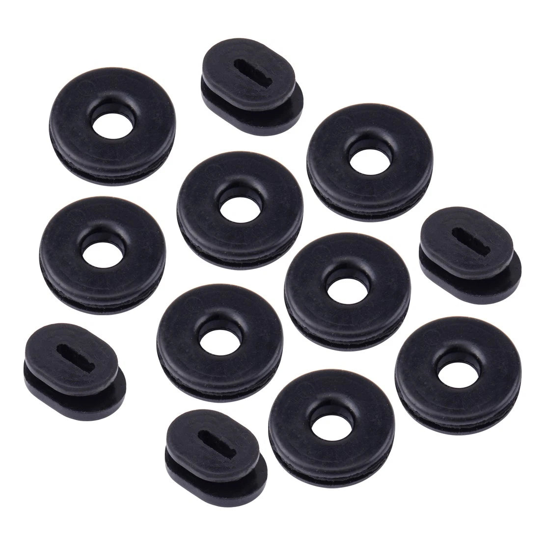 12x Side Cover Rubbers for Honda CX 500 (1978-1982)