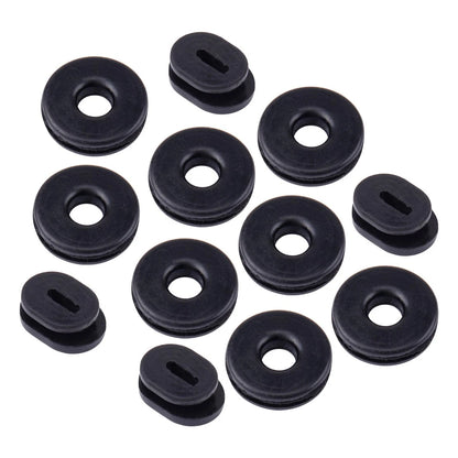 12x Side Cover Rubbers for Honda CX 500 (1978-1982)