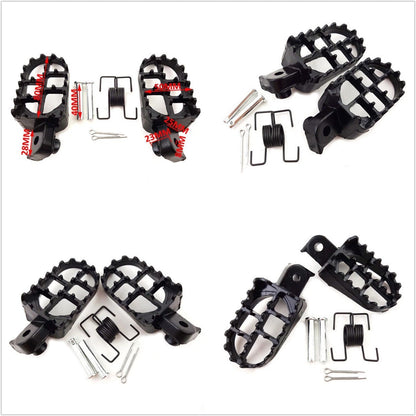 Foot Pegs Aluminium Brake Pedal Pads 2x for Motorcycle