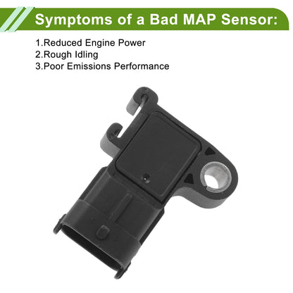 Manifold Absolute Pressure MAP Sensor for CHEVROLET Groove (2022-2025)