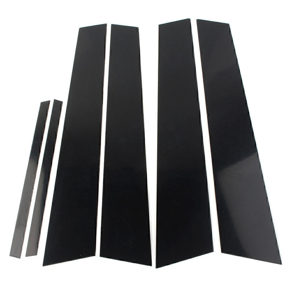 Black Door Trim Cover Kit for Honda Civic (2006-2011) 6pcs