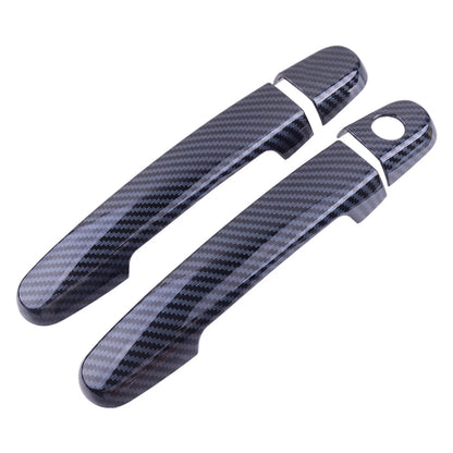 Carbon Fiber Door Handle Trim Covers for Toyota Corolla (2003-2013)