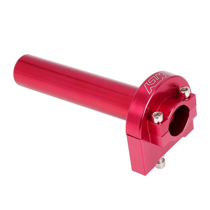 Grip / 22mm / Red Throttle Twist Handlebar Grip for Motorcycle