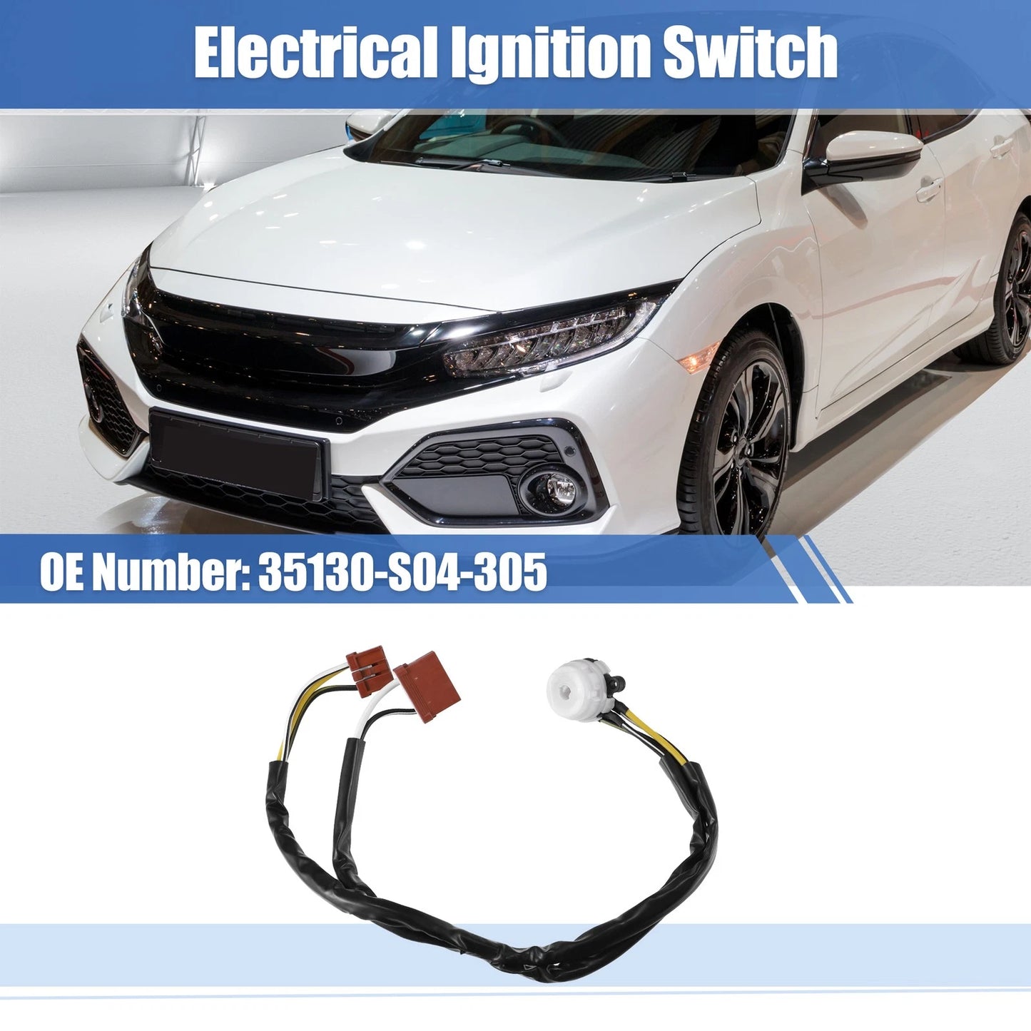 Electrical Ignition Switch Key for Honda Civic (2001-2005)