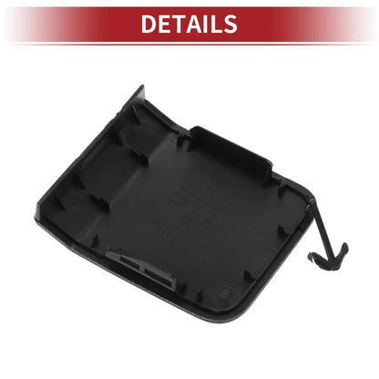 Rear Tow Hook Cover for Toyota Prius (2021-2022) Black 1 x Cap