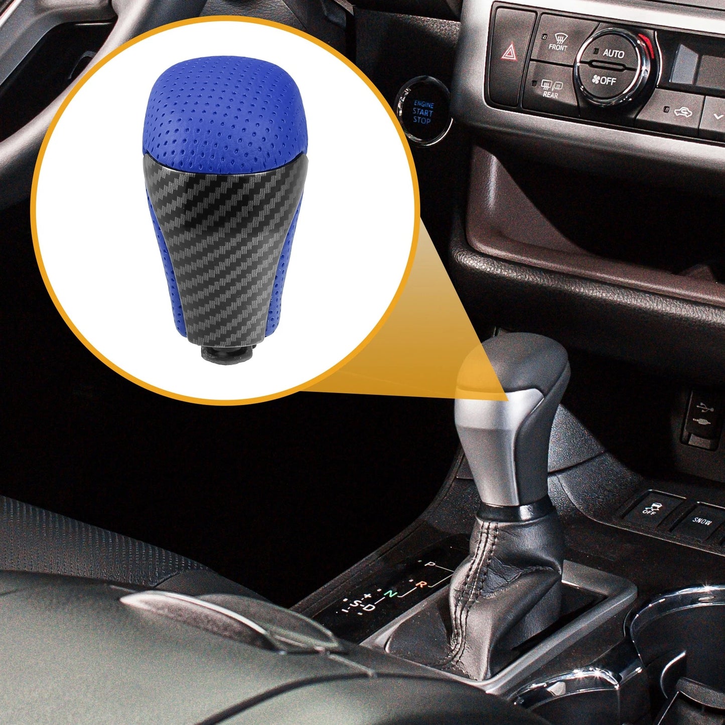 Blue Gear Shift Knob for Toyota Tacoma (2016-2022)