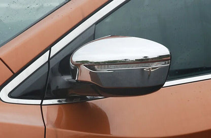 Chrome Turning Light Side Mirror Cover Trim for Nissan Murano (2015-2021)
