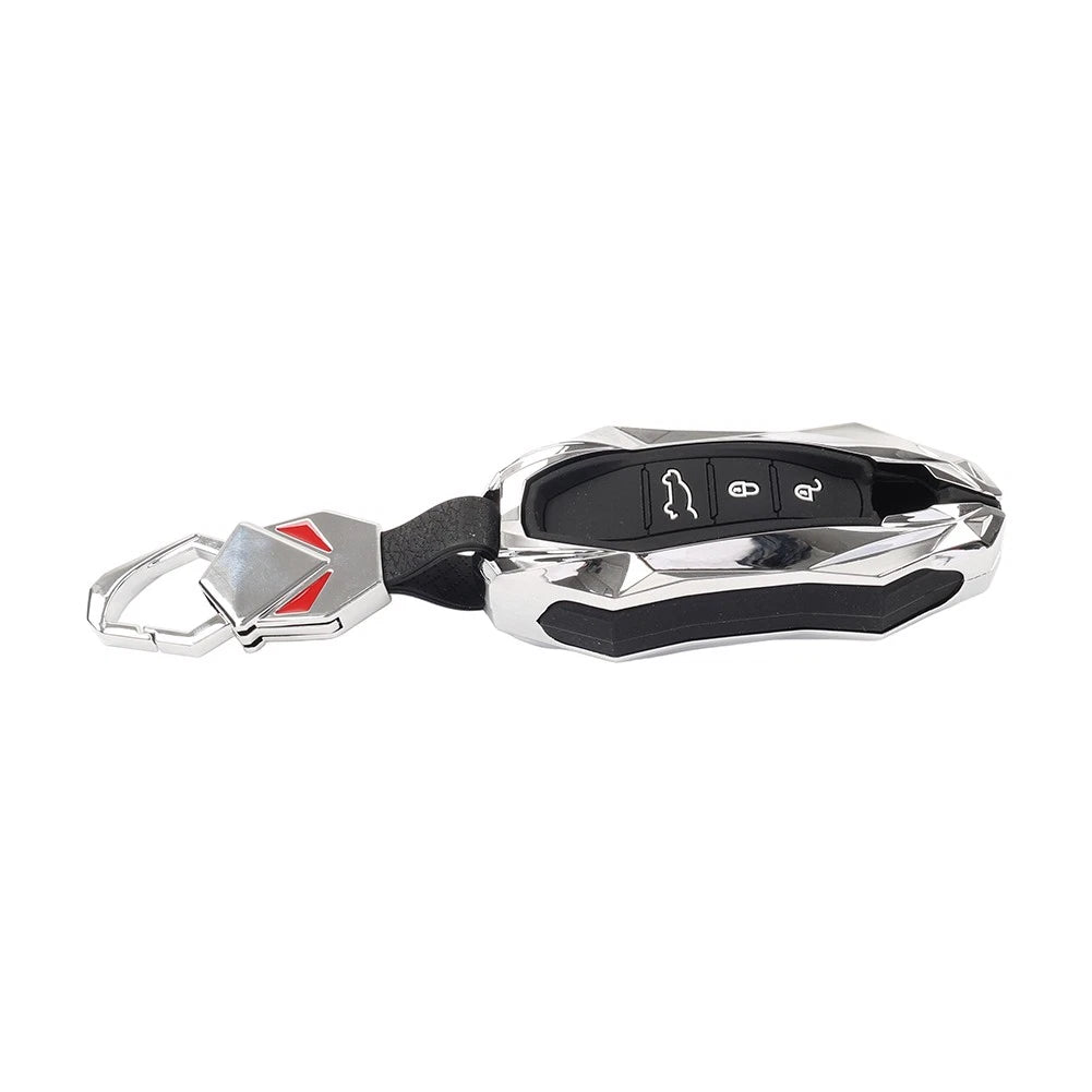 Smart Key Fob Cover Case for Porsche Cayenne Panamera 911 Macan (2010-2023)