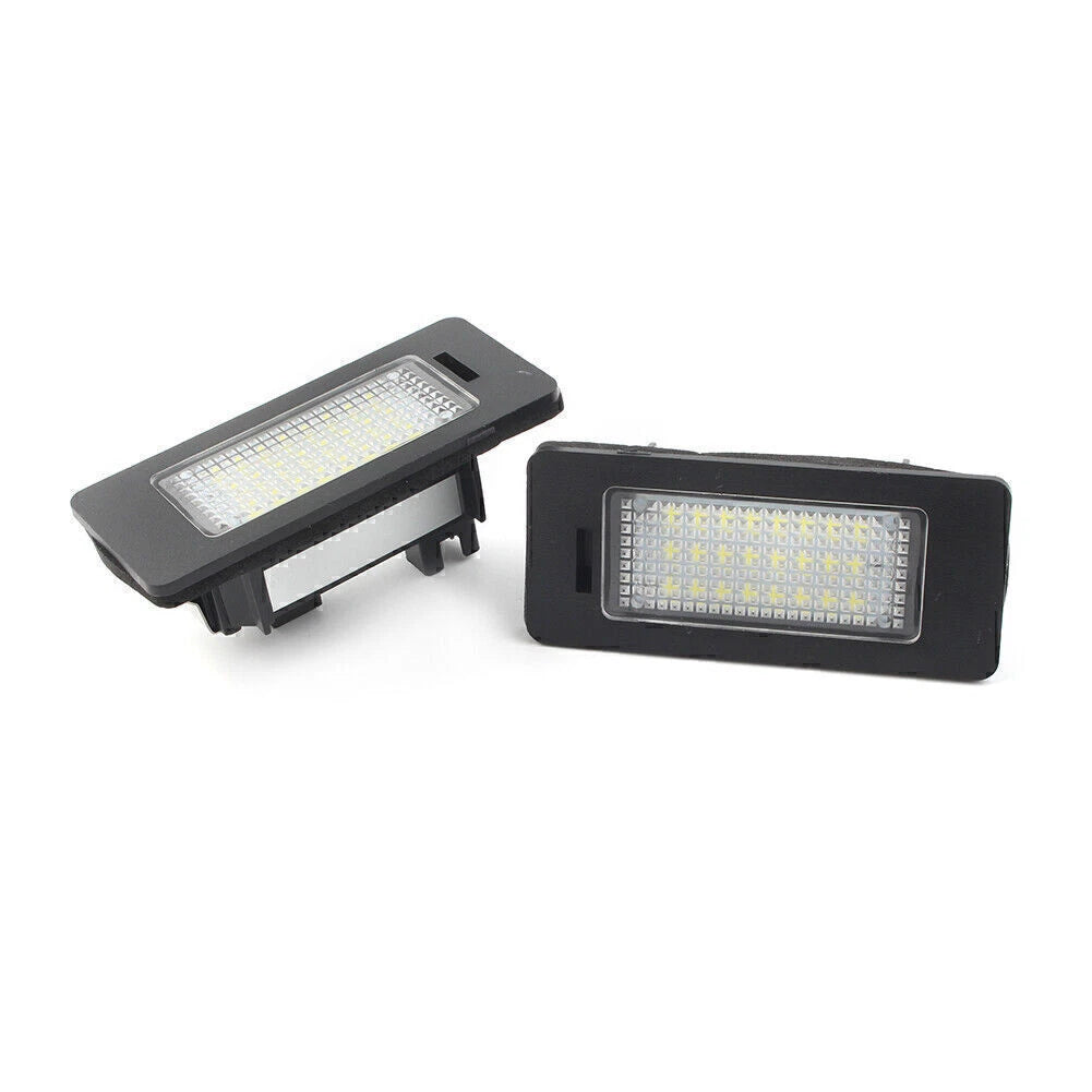 2 x 18 LED License Plate Lamps for Audi A4 Allroad (2010)
