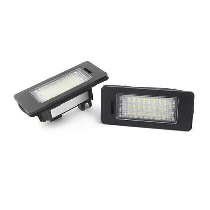 2 x 18 LED License Plate Lamps for Audi A4 Allroad (2010)