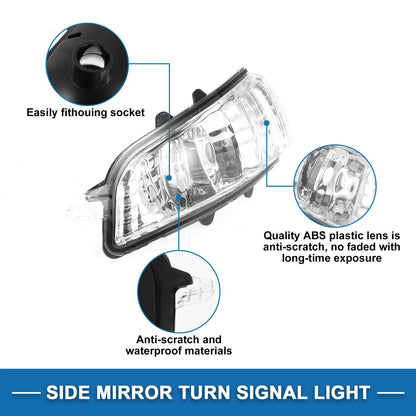 Left LED Turn Signal Light for Volvo S60 (2001-2010)