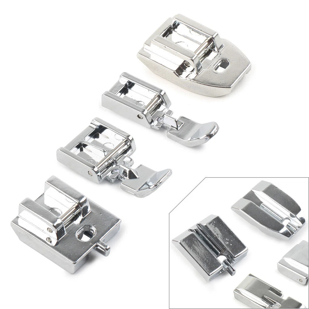 4 Pcs Invisible Concealed Narrow Zipper Foot for Singer Low Shank Sewing Machine
