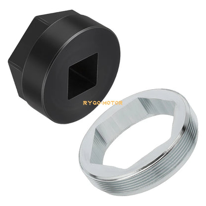 Steering Stem Bearing Holder Nut & Tool for Yamaha Banshee 350 (1987-2006)