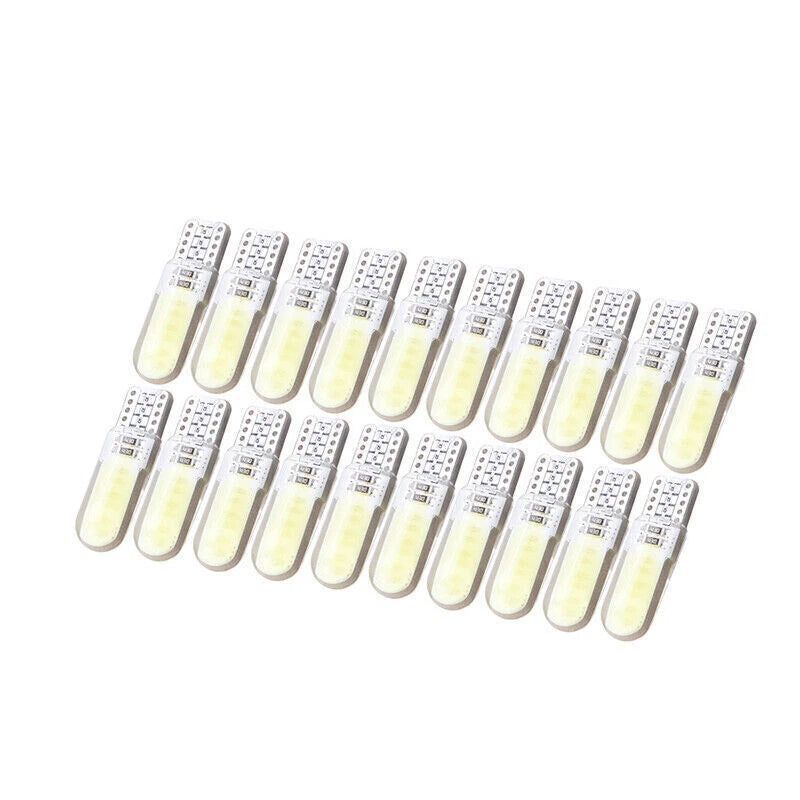 T10 194 W5W COB 2835 SMD 12 x LED Car License Light Bulbs for Universal Vehicles