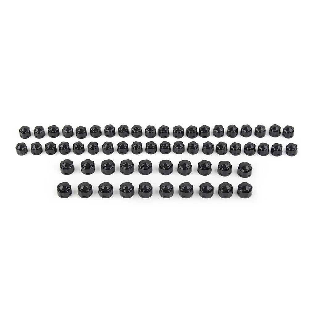 Engine Bolt Caps Cover for Harley Road Glide, Street Glide, Softail (2001-2023)