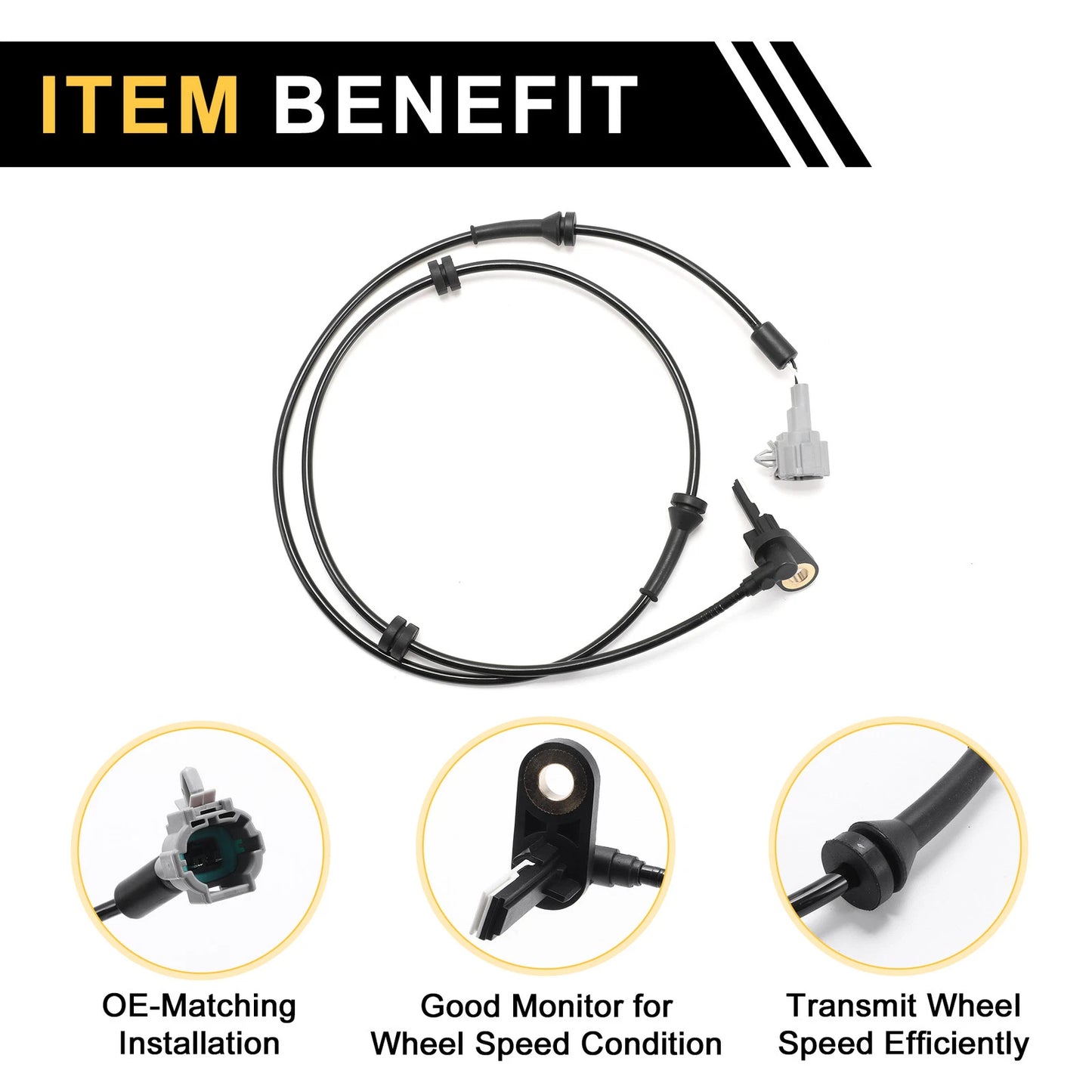 ABS Wheel Speed Sensor for Nissan TITAN (2004-2011)
