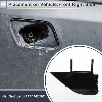 Bumper Headlight Washer Nozzle Cover Cap for BMW 750i (2006-2008)
