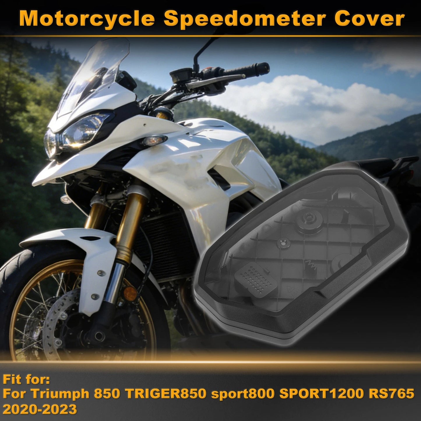 Speedometer Gauge Cover for Triumph TRIGER850 sport800