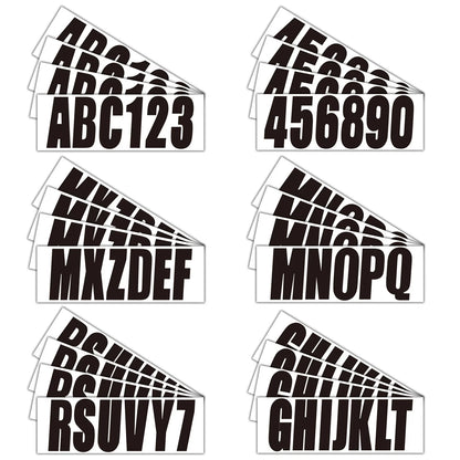 Custom 3" Boat & Jet Ski Stickers for Boat Registration Numbers & Letters