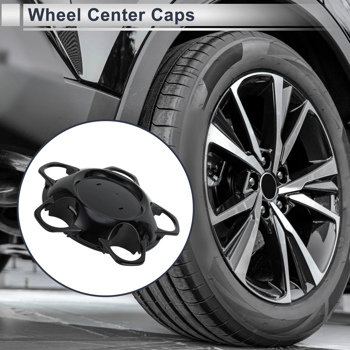 Wheel Center Caps 1pc for Toyota Tundra (2014–2021)