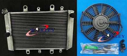 Aluminum Radiator + Fan for Yamaha Grizzly Kodiak 700 (2015-2019)