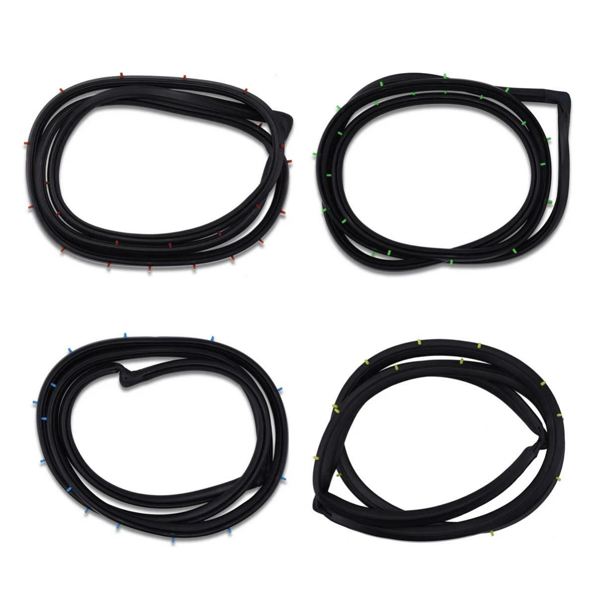 Door Rubber Seal Weatherstrip Front Rear L+R Fits Isuzu TFR Holden Rodeo 1989-02