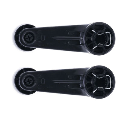 2 x Black Front Window Crank Handles for Toyota Land Cruiser (1969-2007)