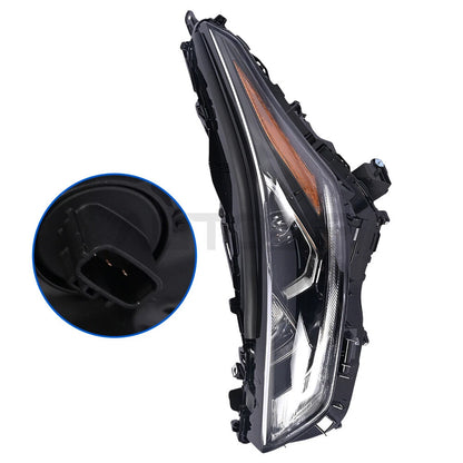 LED DRL Headlight Chrome Left Driver Side for Toyota Highlander (2020–2022)