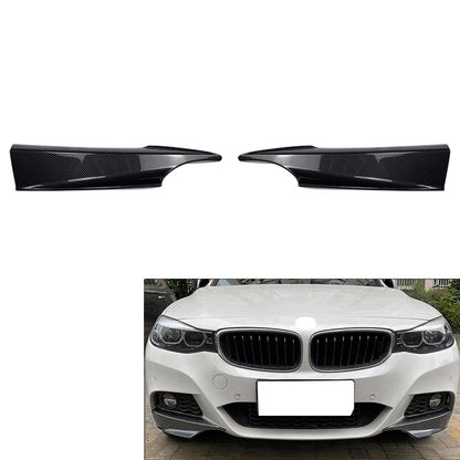 Front Bumper Splitter Lip Canard for BMW 3 Series GT F34 320i 325i (2014-2019)