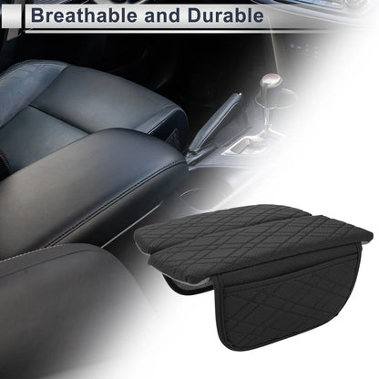 Center Console Cover with Storage Bag for BMW X7 (2019-2024) Black