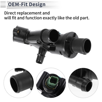 Engine Coolant Thermostat Housing for Peugeot 308 CC (2007-2014)